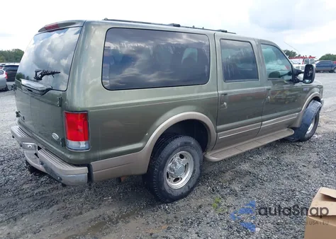 2000 Ford Excursion Limited from USA, damaged, VIN 1FMNU42L2YED18124